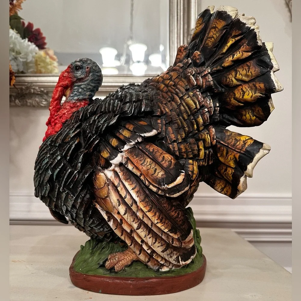 Beautiful Resin Turkey